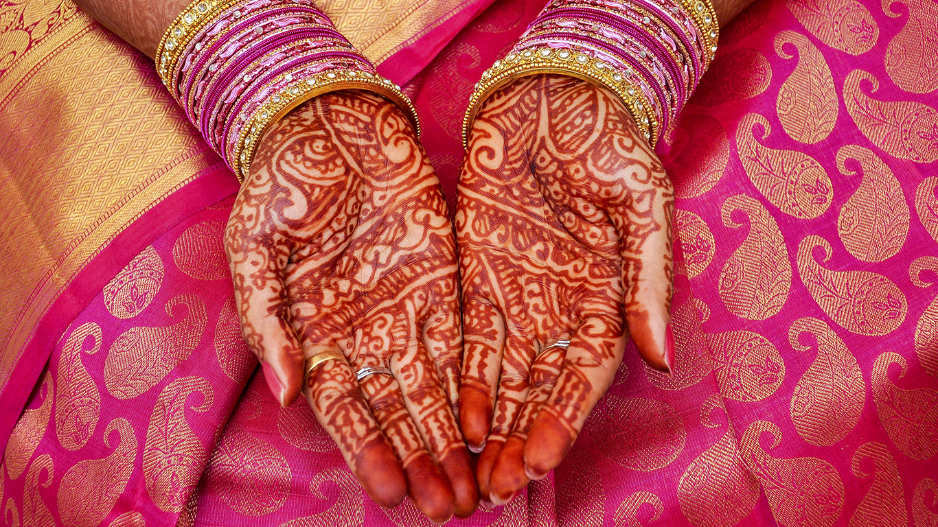 Mehndi ou tatuagem de henna: enfeite para o corpo e a busca por boa sorte